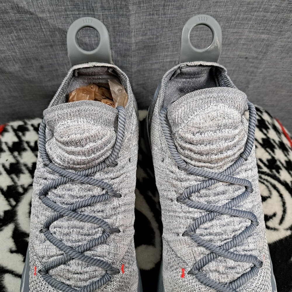 %Men's Nike KD 11 Basketball Shoes A02604-002 Gray Size 13 Durant A8 - Picture 14 of 14
